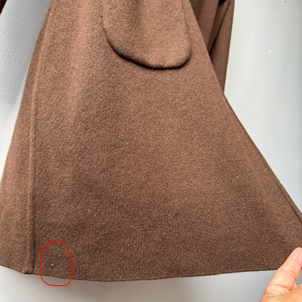 Loro Piana Reversible Cashmere Double- Face Coat IT 44 Brown - Picture 12 of 17